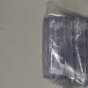 Clear ID Holder for Lanyard - ID Card Holder Waterproof (Inches, 4 x 3 Horizontal 100 Pack)