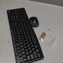 Logitech MK270 Wireless Keyboard and Mouse Combo for Windows, 2.4 GHz Wireless, Compact Mouse, 8 Multimedia and Shortcut Keys, 2-Year Battery Life, for PC, Laptop - Black