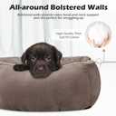 INVENHO XX-Large Dog Bed Rectangle Washable Orthopedic Soft Calming Sleeping Durable Pet Cuddler with Anti-Slip Bottom