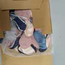 Ling's moment Rose Petals, Silk Flower Petals for Wedding/Aisle/Flower Girl Baskets/Table Centerpiece Dcor,etc.Dusty Rose Navy Blue 200pcs