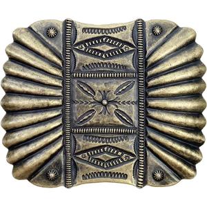 TOPACC Western Belt Buckle Cowboy Vintage Cowgirl Belt Buckle 1.5 in Novelty for Men Women (Bronze)