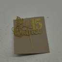 Mis Quince Gold Glitter Cake Topper, 15th Birthday Decorations, Feliz 15 Años, Cheers to 15 Years,