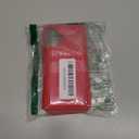 Compatible with Magsafe 2 in 1 Detachable iPhone 17 Wallet Case with Card Holder, Women Men 4 Credit Card Slots Magnetic PU Leather RFID Blocking Flip Kickstand, for Apple 17, Red