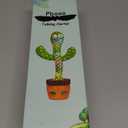 Pbooo Dancing Talking Cactus Mimicking Toy,Talking Repeat Singing Sunny Cactus Toy 120 Pcs Songs for Baby 15S Record Your Sound Sing+Dancing+Recording+LED