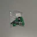 2pcs Trailer Brake Away Cables, 4ft High Rebound Spring Coiled Breakaway Cables with Latch Safety Emergency Breakaway Switch Towing Wire for RV Trailer Camper (Green)