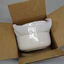 MALACASA 24 OZ Cereal Bowls, Porcelain Soup Oatmeal Bowls Set of 6, Kitchen Ceramic Serving Bowl, Dishwasher Microwave Oven Safe, White, Series LUNA