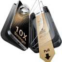 ESR Accessory Glass by Corning™ 2 Pack 9H+ Glass for iPhone 17/iPhone 16 Pro Screen Protector, with AR Anti-Reflective Technology, Military Grade Shatterproof & Durable with UltraFit Tray