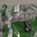 FUAMEY Dog Coat for Medium Dogs,Waterproof Dog Winter Jacket with Harness Built in Puppy Cold Weather Coats Reflective Pet Vest with Zipper Warm Fleece Dogs Snowsuit Windproof Green M