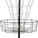 Elevon Disc Golf Targets, 12 Chains Portable Disc Golf Baskets, Metal Flying Disc Golf Practice Goal Baskets