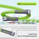 RVMATE RV Water Hose 25FT, 5/8 Inner Diameter Drinking Water Hose Lead-free, No Leaking Garden Hose For RV/Trailer/Camping, RV Accessories