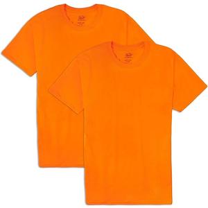 Fruit of the Loom Men's Eversoft Cotton T Shirts, Breathable & Moisture Wicking with Odor Control, Size S