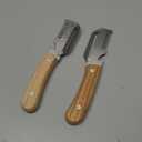2PCS Multifunctional Vegetable Peeler, 3 in 1 Multi Functional Wooden Handle Peeler, Grater and Bottle Opener, Kitchen Gadgets for Potato, Carrot, Pumpkin, Apple