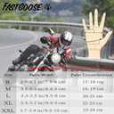 Dirt Bike Motorcycle Gloves - Motocross, Motorbike & ATV Off Road Racing Sports Cycling Gloves, Black, Large