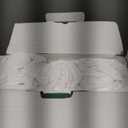 TEXAS LINEN CO. 100% Organic Cotton Percale Sheets King Size - 4 PC White Organic Sheets King Set, Soft, Crisp & Cooling, Fully Elasticized 16" Deep Pocket Hotel Bedsheet Set - GOTS Certified