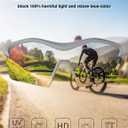 BIRCEN Mens Polarized Sunglasses for Sports: TR90 Lightweight Sun Glasses Wrap Around Shades for Fishing Driving Cycling