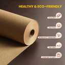 Unbleached 15in x 210ft Parchment Paper Roll for Baking- 262 Sq.Ft with Built-in Metal Cutter, Non-Stick & 450F Safe for Baking,Cooking, Air Fryer, Grilling, Meal Prep