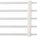Adjustable Shelf Organizer Expandable Closet Shelf and Rod with No Drilling for Wardrobe Cupboard Kitchen Bookcase (15" - 23.6")