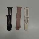 Lerobo 3 Pack Compatible with Apple Watch Band 44mm for Men Women 46mm 42mm 45mm 49mm Breathable Silicone Sport Bands for iWatch Bands Series 11 10 9 8 7 6 5 4 3 2 1 SE Ultra, M/L