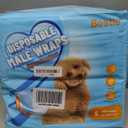 Male Dog Wrap, Disposable Dog Diapers, 40 Count, S (Waist 16.5-19.7), Wetness Indicator, Ultra Protection, Leak Proof, Super Absorbent, Soft