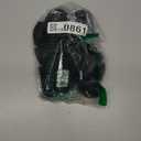 LeIsfIt Kids Sandals Boys Girls Wide Sandals Non-slip Toddler Water Sandal Shoes Lightweight Barefoot for Beach Swim Hiking (1 Big Kid, Black)