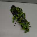 3Pcs 38.8" Faux Greenery Plant Stems and Branches for Tall Vase,Artificial Tree Branches and Twigs for Decoration (Green Leaves & Brown Stem)