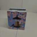 Metal Roof Bird Feeder - Chew Proof for Outdoor Hanging Wild Bird Seeds. Bronze (1.7lb:Bronze)