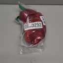 GIANNAY Red Curly Wig for Women - Long Wave Synthetic Lace Front Hair, Blood Colored, 24" (White Women)