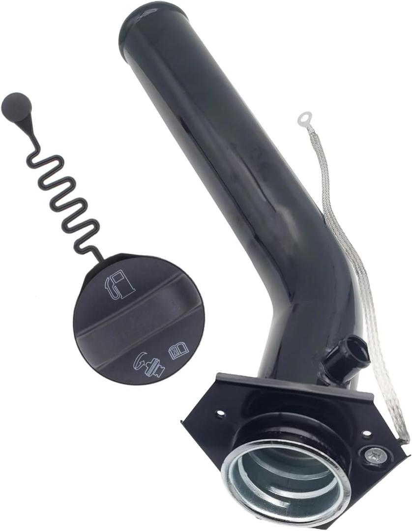 MOTOKU Gas Fuel Tank Filler Neck Pipe Hose with Cap for Chevrolet for GMC C1500 C2500 C3500 K1500 K2500 K3500 1988 1989 1990 1991 1992 1993 1994 1995 1996 1997 1998 1999 2000