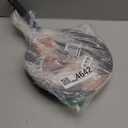 Met Lux 12 Inch Fry Pan, 1 Lightweight Frying Pan - Induction-Ready, Triple-Riveted, Black Carbon Steel Cooking Skillet, Durable, For Searing, Sauteing, And Browning Food - Restaurantware