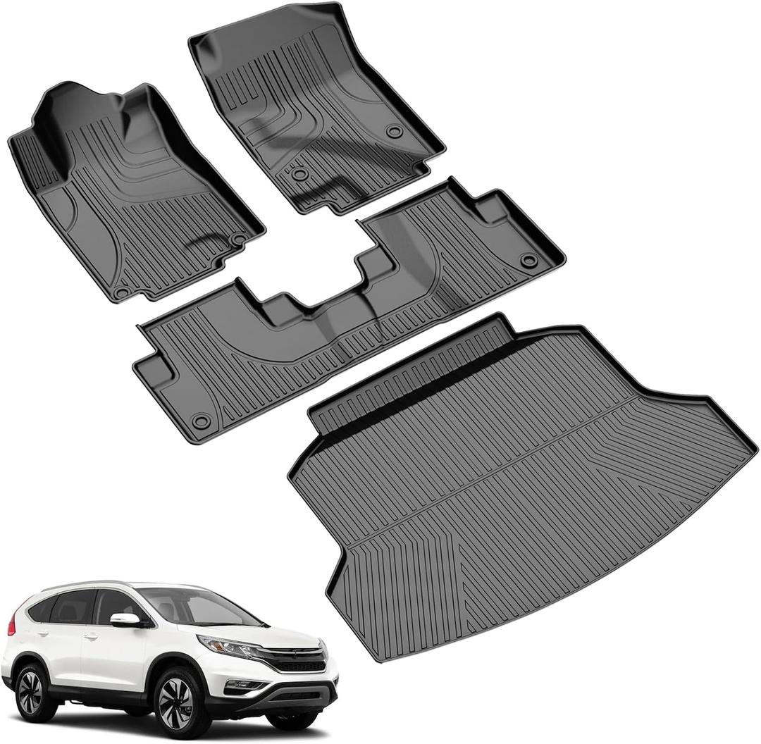Floor Mats & Cargo Liner Fit for Honda CR-V 2012-2016 LX, SE & EX