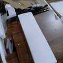 Airdown Wood TV Stand with LED Lights, 39 Inch Modern Entertainment Center for Gaming, Living Room, Bedroom, TV Console with Storage Cabinet for TV Up to 43 Inch