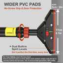 Adjustable Doorway Pull Up Bar No-Screw 440lbs