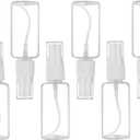 Exptolii Spray Bottle, 1oz/30ml Small Plastic Fine Mist Spray Bottles, Mini Empty Travel Bottles with Funnels and Labels 6 Pack