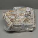 3x10 Runner Rug Non Slip Washable for Entryway, Front Porch, Vintage Hallway Runner for Laundry Room, Bedroom, Stain Resistant Thin Indoor Kitchen Mats for Floor(Orange,3'x10')