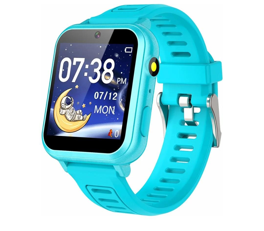 Cosjoype Kids Smart Watches Girls Boys HD Touchscreen Kids Watch with 24 Puzzle Games Camera Music Player Flashlight Alarm Clock Calculator 12/24hr Girls Watch Gift for 4-12 Year Old Boys