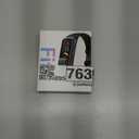 Fitness Tracker, Fitness Watch with 24/7 Heart Rate, Blood Pressure, Sleep Tracking, Calories, Activity Tracker with 1.1" AMOLED Screen, Waterproof Step Tracker for Android iPhones Women Men, Black