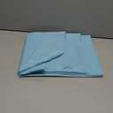 OWENIE Light Blue Sheer Curtains 84 inches Long for Bedroom Living Room 2 Panels Set, Privacy Rod Pocket Light Filtering Voile Sheer Curtains, Airy Farmhouse Curtains, 42Wx84L inch, Sky Blue