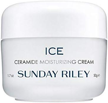 Sunday Riley Ice Ceramide and Vitamin F Moisturizing Face Moisturizer Dry Skin Cream