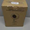 Puff Hide Smokeing Fan for Smoking Indoors, Black Gold Electric Smokeaway Purifier Fan Portable Table Smoke Air PuriferFan Adjustable Angle Kitchen Mini Filter Smoke ExhaustFan(Plug-In)