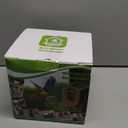 Bird Feeder with Camera, AI Birds Identification, Solar Powered, Live View, Instant Alerts, Capture Bird Videos, 2K HD Camera, Ideal Gift for Family and Enthusiasts (Green)