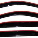 Auto Ventshade [AVS] in-Channel Rain Guards for 2003-2009 Hummer H2 | Window Vent Visors, 4 pcs. - Smoke | 94329