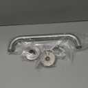 AmazerBath Shower Grab Bars for Bathtubs and Showers, Handicap Grab Bars for Shower Anti Slip, Shower Grab Bars for Senior for Wall Stainless Steel, Holds up to 500LBs, 12" L x 1" D, Brushed Nickel