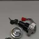 Ignition Switch Lock with Lock Keys Fuel Gas Cap 4TR-82501-00 Replacement for Yamaha 650 1100 XVS650 XVS1100 V-Star XVS1100A XVS125 XVS400 Drag Star