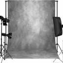 8x10ft Light Grey Backdrop Abstract Photography Backdrop for Professional Studio Backgrounds Gray Photo Backdrop Prop Portrait Photo Backdrops for Photoshoot Backdrop Curtains Rod Pocket on Top