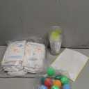 60 Pcs Funny Baby Shower Diaper Games Activities Kits Without Board Hilarious Gender Reveal Diaper Games Prizes Accessories for Boys Girls Women Men(Rainbow)