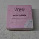 WDF 90Pieces Rose Gold Plastic Silverware-60pcs Rose Gold Plastic Plates