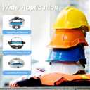 10 PCS Hardhat and Safety Helmet Sweatband, Flame-Resistant, Unique cat-Head Design,Sweat Bands Washable Reusable Hard Hat Sweatband Liners, Preventing Bulkiness Hard Hat Accessories