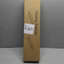 Picture Ledge Shelf with Lip, Brown Floating Shelves for Wall Set of 2, 24 inch Wall Floating Shelves for Bedroom Living Room Bathroom Kitchen