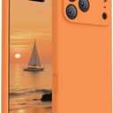 FireNova Magnetic for iPhone 17 Pro Case, Compatible with MagSafe, [Integrated Silicone Camera Control Button] [Camera Protection] Anti-Scratch Microfiber Lining Phone Case, 6.3", Orange