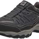 Skechers Men's Cankton Ebbitt Steel Toe Construction Shoe, Navy/Grey, 10.5